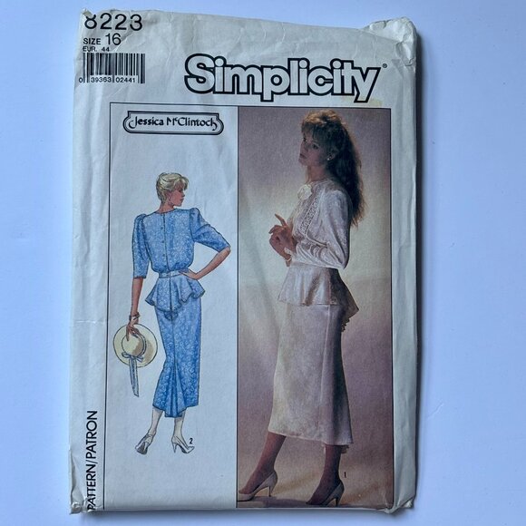 Simplicity Pattern 8223 Jessica MClintock - Picture 1 of 2